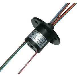 4.5 mm Bore Dia Slip Ring of 12 Circuits with Flange