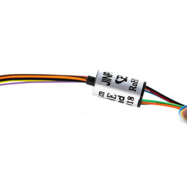 Capsule Slip Ring 8 Circuits of 1A per Wire with Reliable Performance