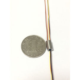 Super Mini Rotary Slip Ring Supporting Multi Signal Transmission