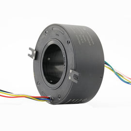 Rotary Joint Through Bore Slip Ring 6 Wires 5A With Hole Size 70 mm