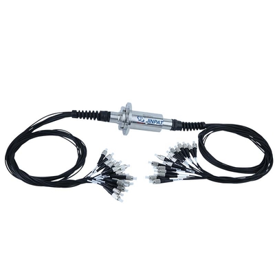 Fiber optik rotary joint 8-18 kanal kablo bobinlerine, gemi optik vinçlerine, açık deniz vinçlerine vb. uygulanabilir