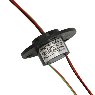 6 Devreli Altın Temaslı Kayma Halkası 2A 300 RPM LPC-06B