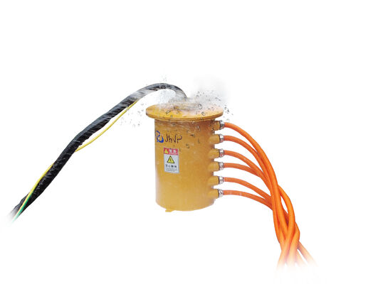 1000VAC/24V çift gerilimli ve 4×300A güç devreleri ile ağır işlevli döner sondaj ekipmanları için döner kayma halka