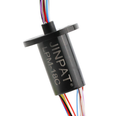 Mekanik Kollar ve Biyokimyasal Analizörler için Altın-Altın Temaslı 18 Devreli 250 Rpm Kapsül Kayma Halkası